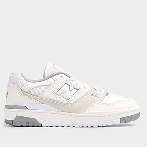 New Balance 550 Sneakers in White and Gray